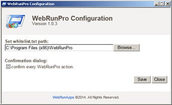 Image 0 for WebRun