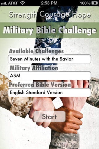 Image 0 for Military Bible Challenge