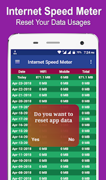 Image 1 for Internet Speed Meter (Dat…