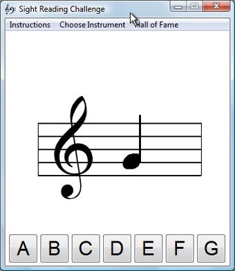Imagen 0 para Sight Reading Challenge