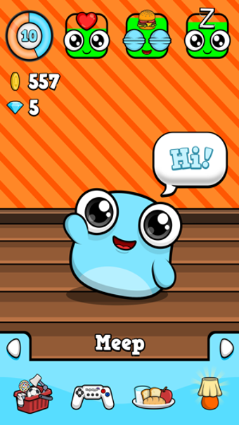 Imagen 1 para Meep - Virtual Pet Game