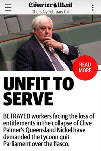 Imagen 0 para The Courier-Mail/Sunday M…