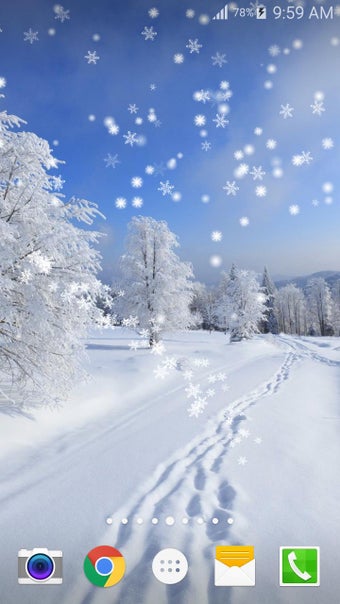 Imagen 2 para Winter Snow Live Wallpape…