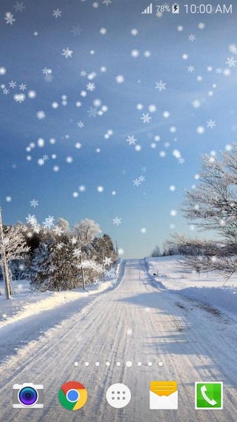 Imagen 1 para Winter Snow Live Wallpape…