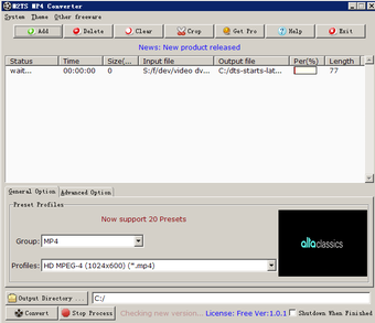 Image 0 for M2TS MP4 Converter