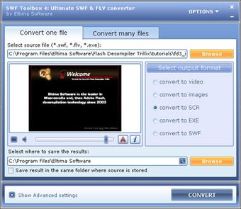 Image 0 for SWF and FLV Toolbox