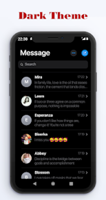 Image 1 for Message Style i-OS13