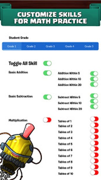Imagen 2 para Monster Math - Math facts…