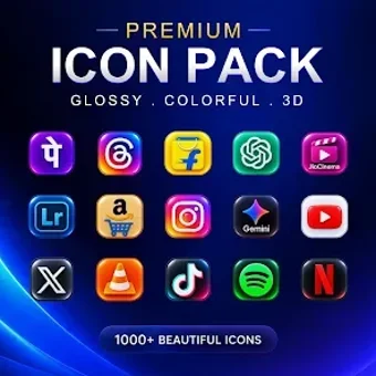 Imagen 0 para Glossy Icon Pack  Theme