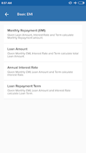 Imagen 3 para EMI Calculator - Finbo