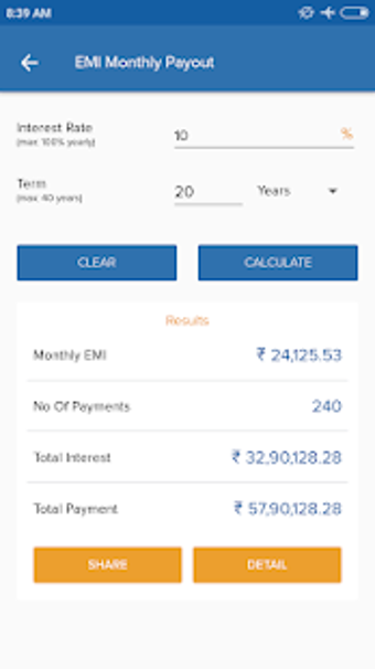Imagen 2 para EMI Calculator - Finbo