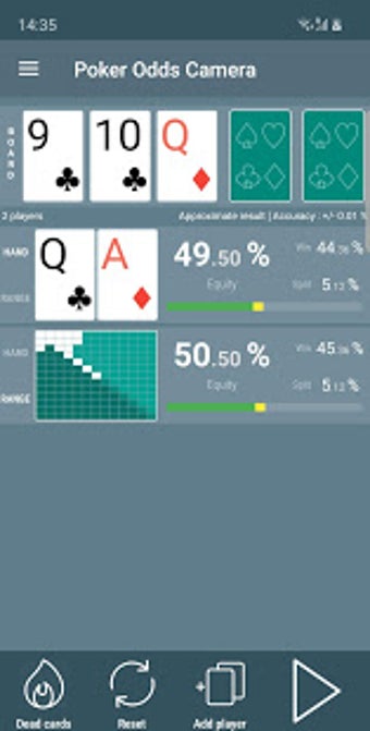 Image 0 for Poker Odds Camera Calcula…