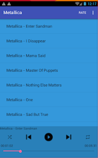 Imagen 0 para Metallica  best songs off…