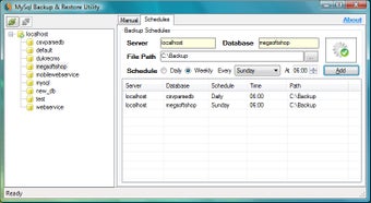 Image 0 for MySql Backup & Restore Ut…