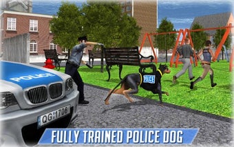 Imagen 1 para police dog criminal chase