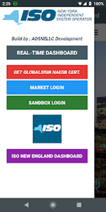 Image 0 for NYISO with Realtime Dashb…