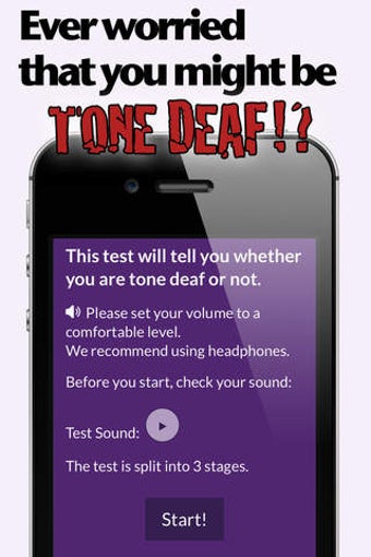 Image 0 for Tone Deaf Test: musical e…