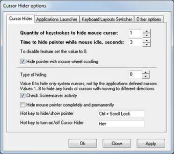 Image 0 for Cursor Hider