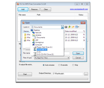 Image 0 for FLV to MP3 Free Converter