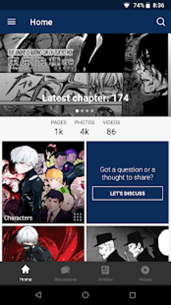 Image 1 for Fandom for: Tokyo Ghoul