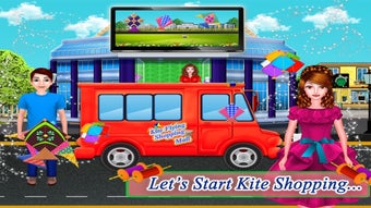 Image 1 for kite flying shopping mall