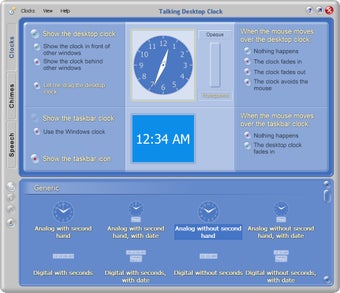 Imagen 0 para Talking Desktop Clock