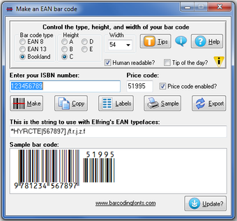 Imagen 0 para EAN Bar Codes