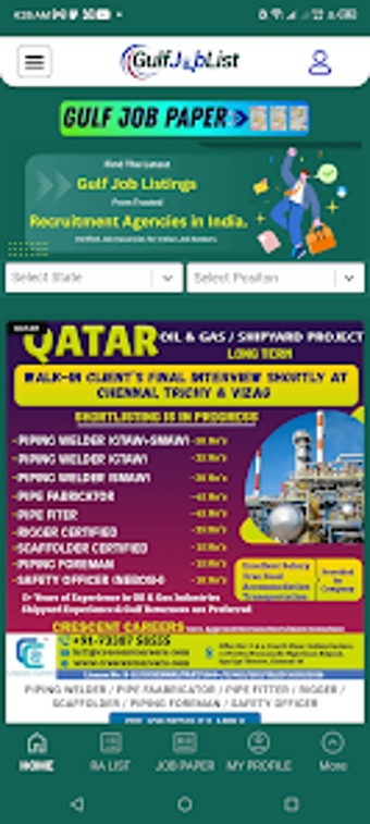 Image 0 for Gulf Job List