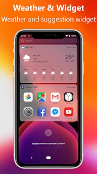 Imagen 1 para Launcher for iPhone 11  i…