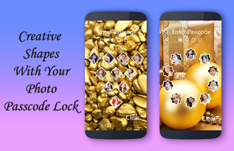 Image 0 for Gold Lock Screen