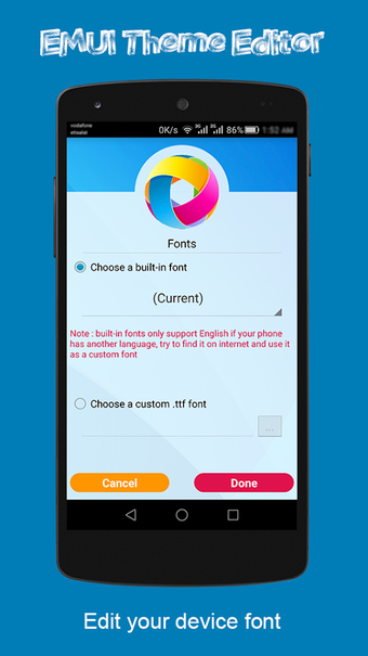 Image 1 for Theme Editor For EMUI