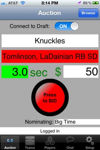 Image 0 for Auction Button