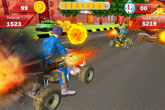 Imagen 2 para Modern Armored : Bike Att…