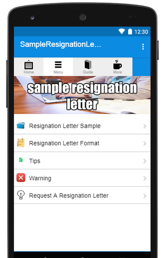 Image 2 for Resignation Letter Sample