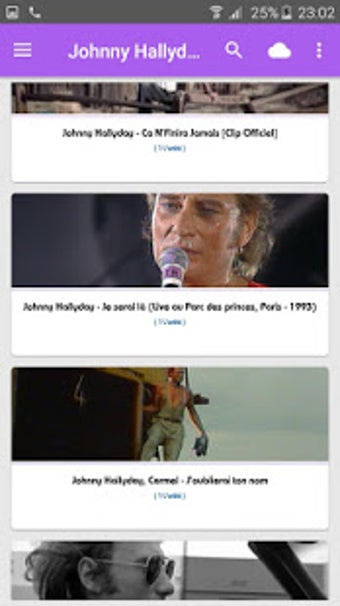 Image 0 for Chansons de Johnny Hallyd…