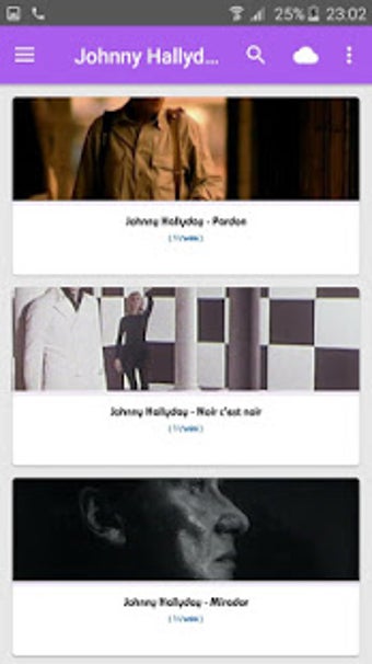Image 2 for Chansons de Johnny Hallyd…