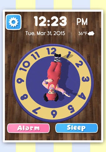 Image 0 for Clock Rug Time