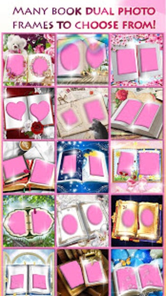 Image 2 for Book Dual Photo Frame  Tw…