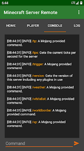 Image 1 for Minecraft Server Remote
