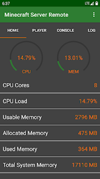 Image 2 for Minecraft Server Remote