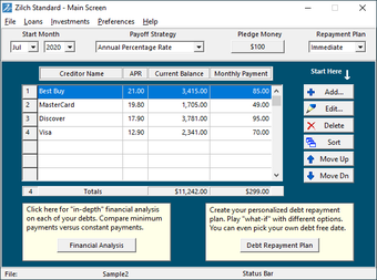 Imagen 0 para Zilch Standard-debt reduc…