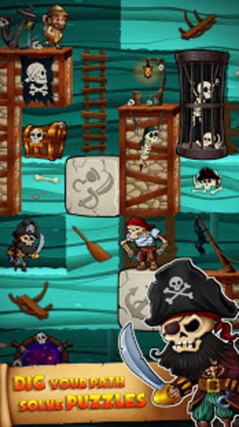 Imagen 1 para Diggy Loot: Dig Out - Tre…