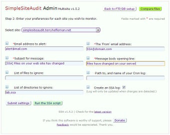 Image 3 for Simple Site Audit MultiSi…
