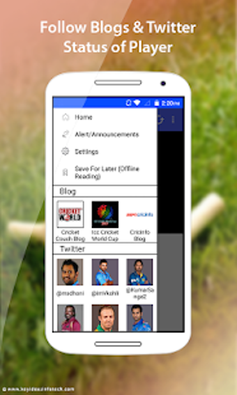 Imagen 1 para Like Cricket  Live Scores