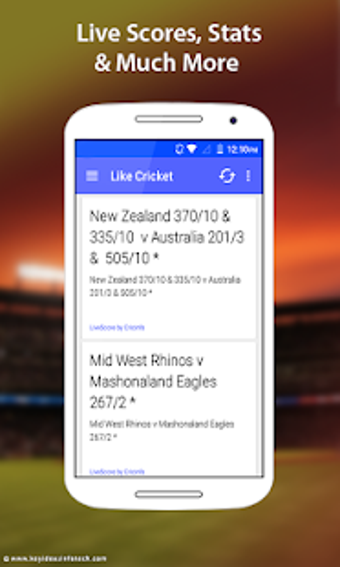Imagen 3 para Like Cricket  Live Scores