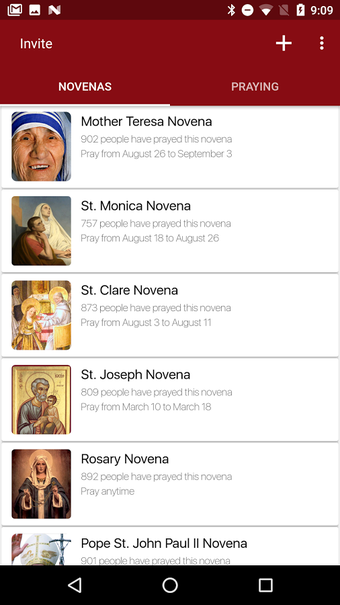 Image 0 for Pray: The Catholic Novena…
