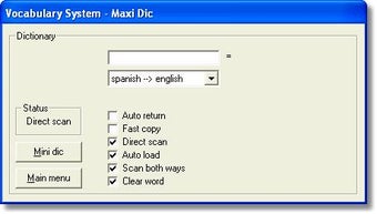 Image 2 for Vocabulary System