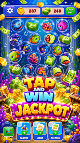 Image 0 for Ocean Match Jackpot Game
