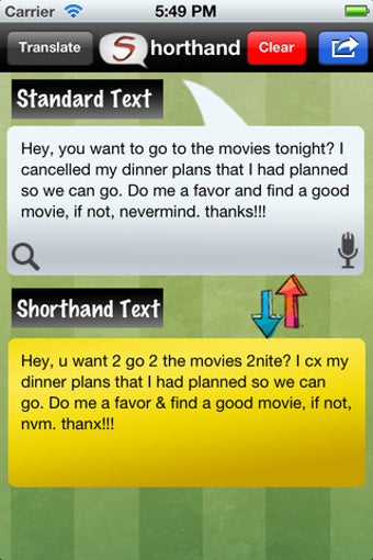 Image 0 for Shorthand - The Chat Tran…