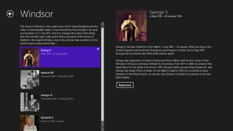 Image 0 for UK Monarchs for Windows 8